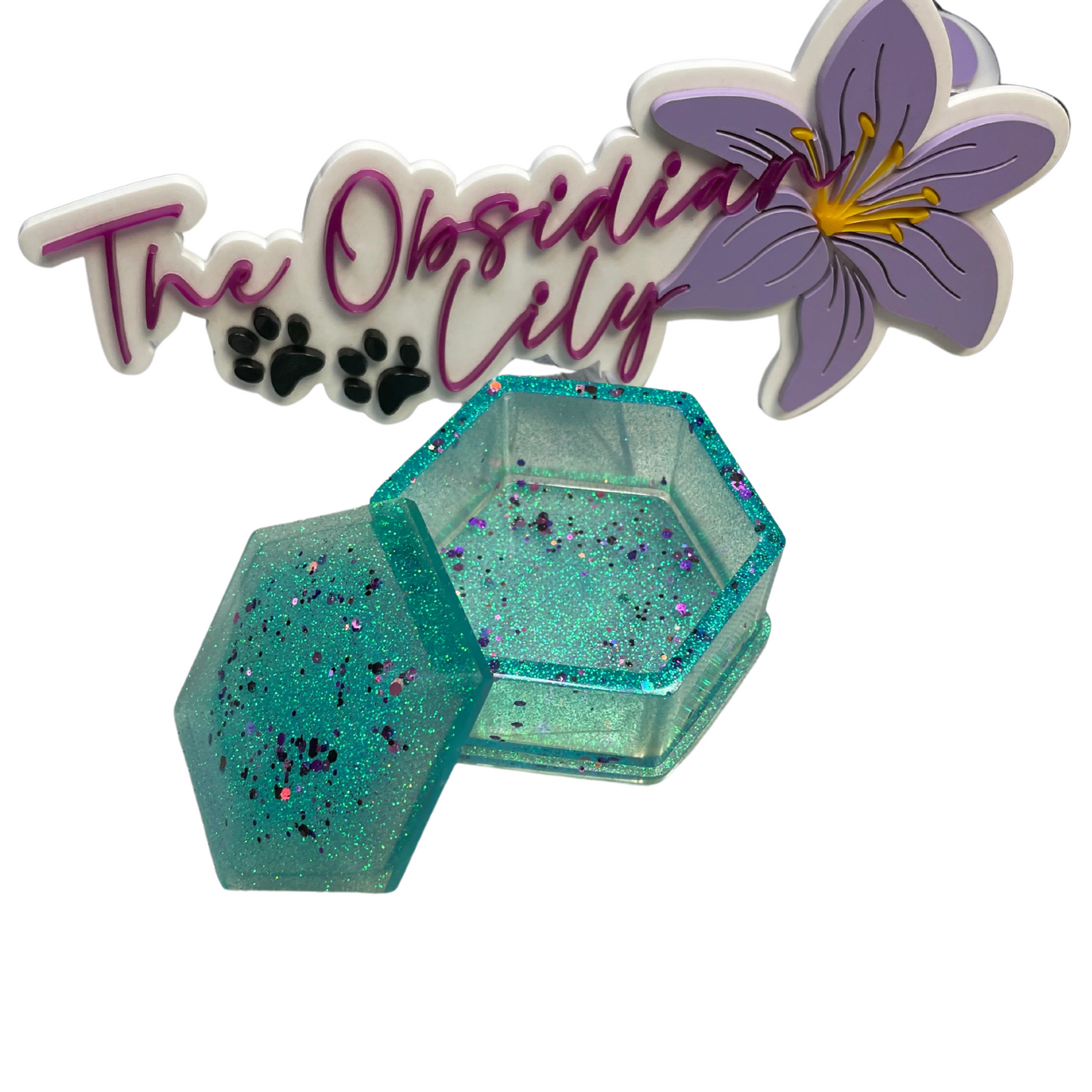 Blue/Purple Trinket Box