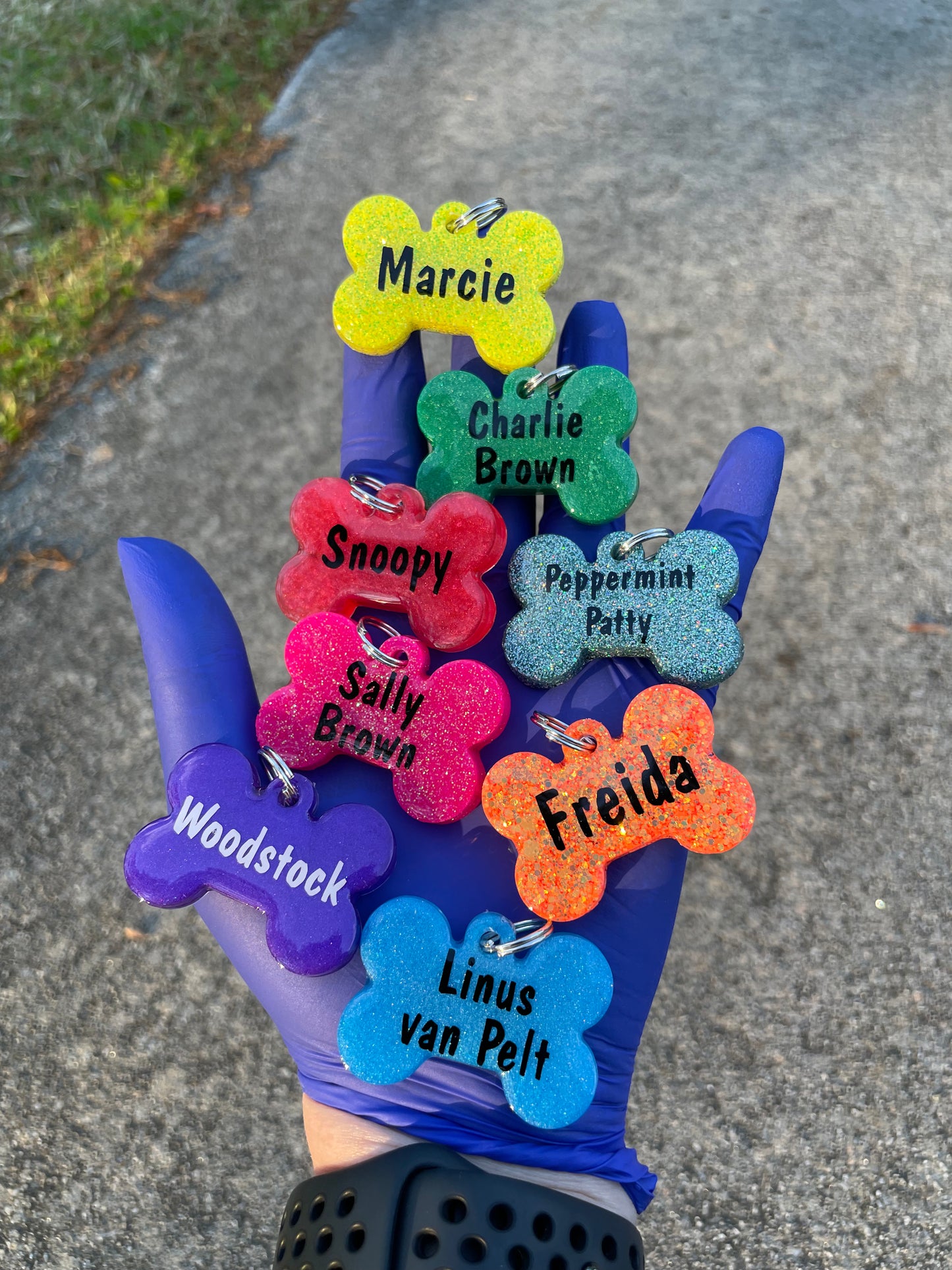 Jen W’s Custom Dog Tag Order