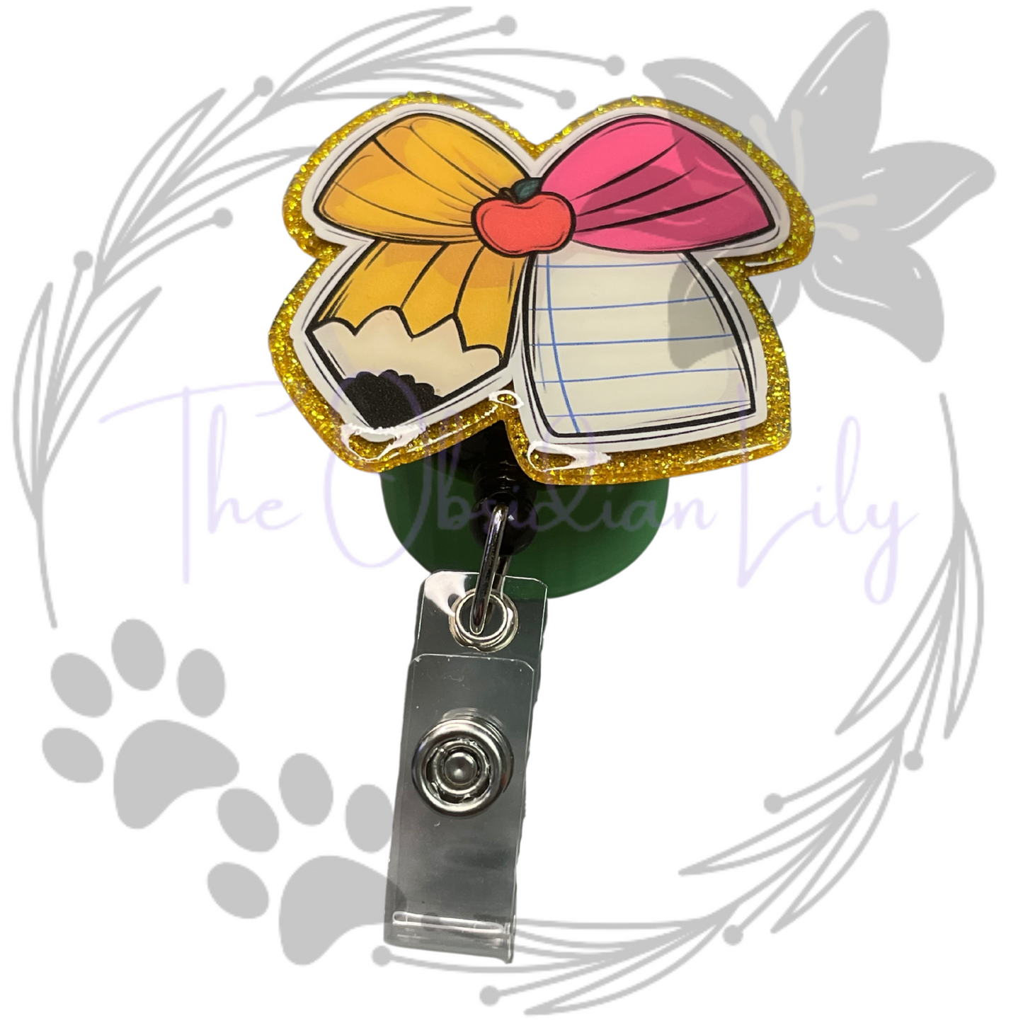 Circle Badge Reel Holder (Belt Clip)