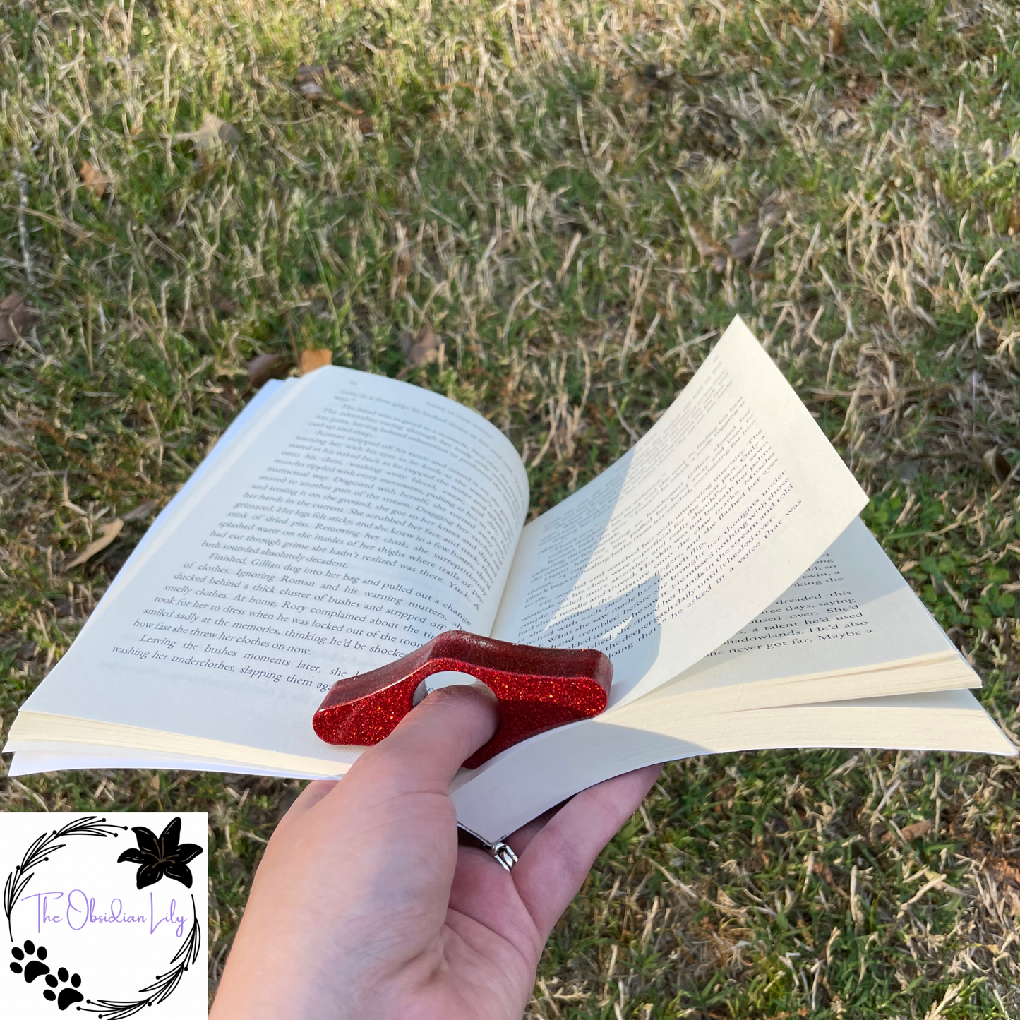 Candy Apple Book Page Holder