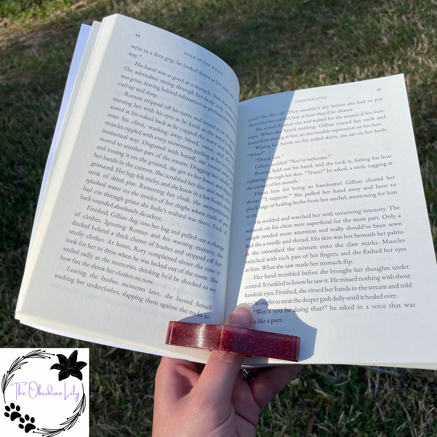 Candy Apple Book Page Holder