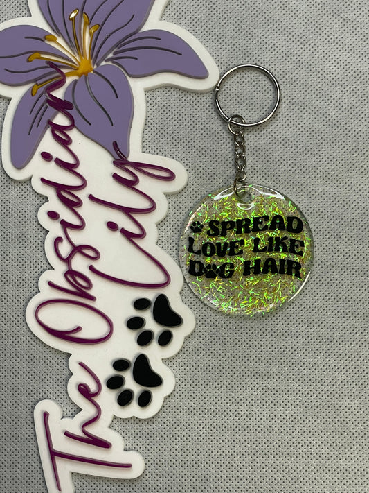 Spread Love Keychain