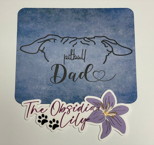 Dog Dad Mouse Pad