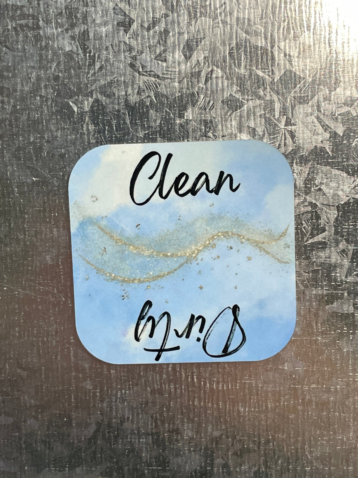 Dishwasher Magnet - Blue