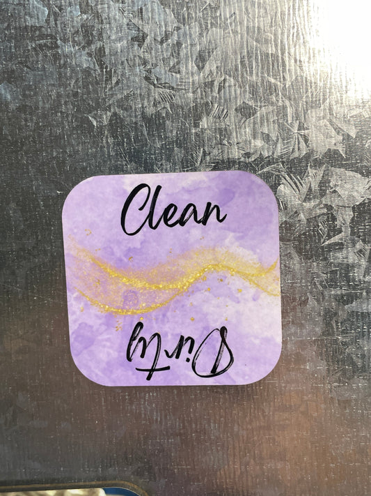 Dishwasher Magnet - Purple