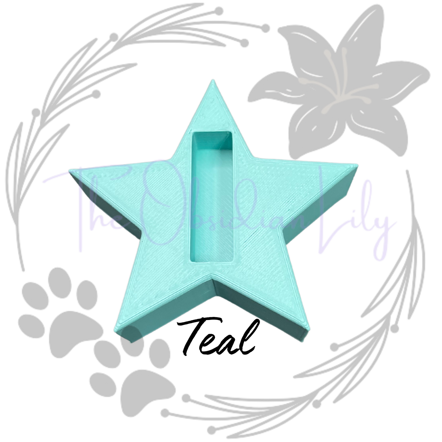 Star Badge Reel Holder (Belt Clip)