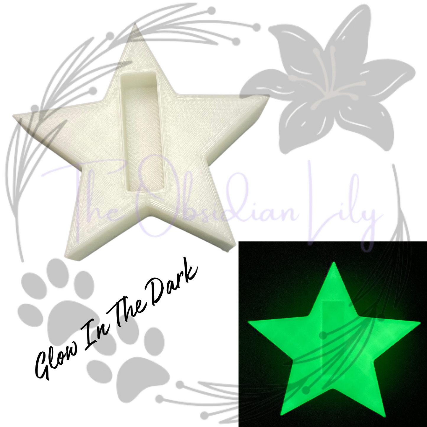 Star Badge Reel Holder (Belt Clip)