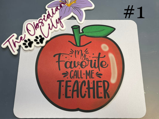 Teacher Appreciation Mouse Pad