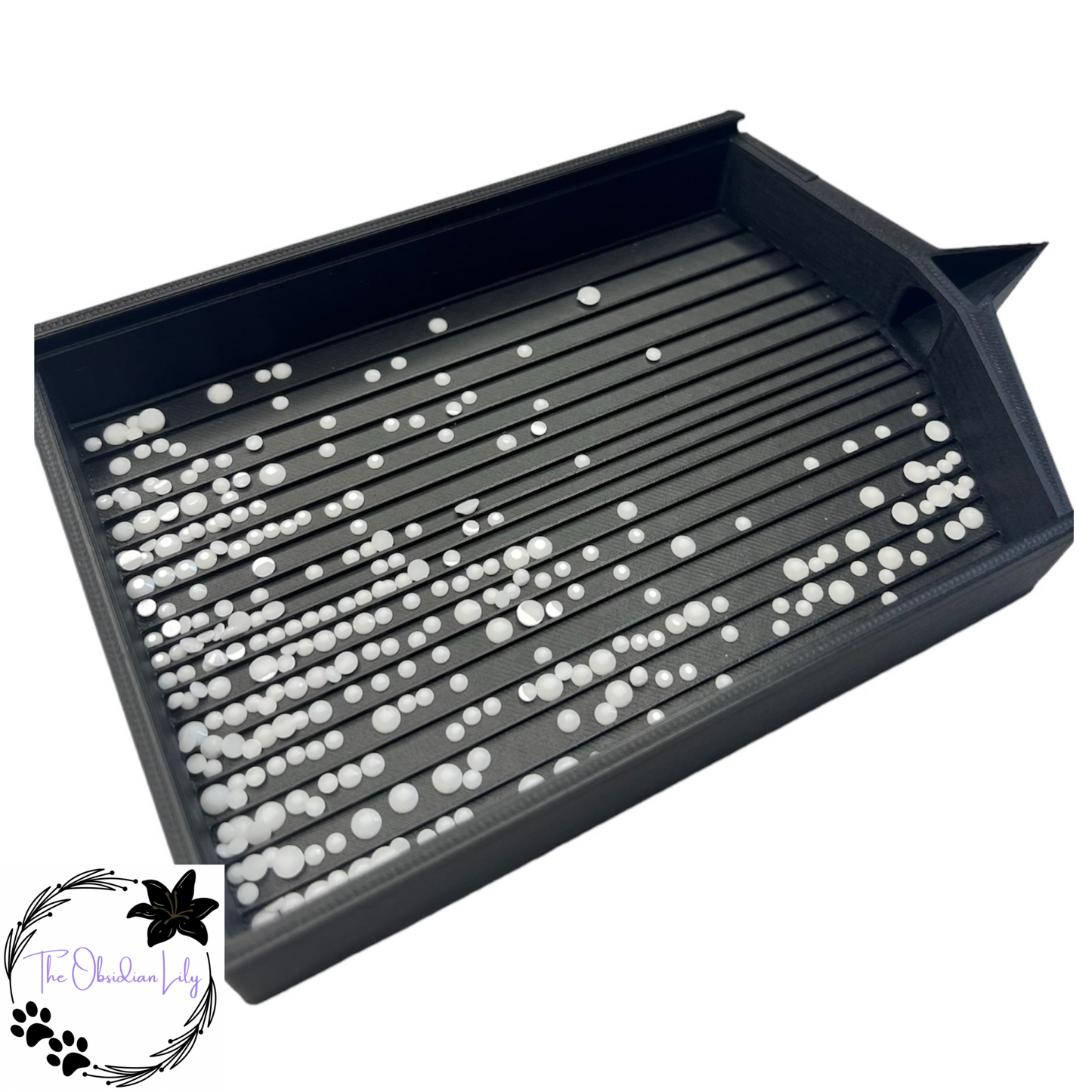 Large Rhinestone Tray