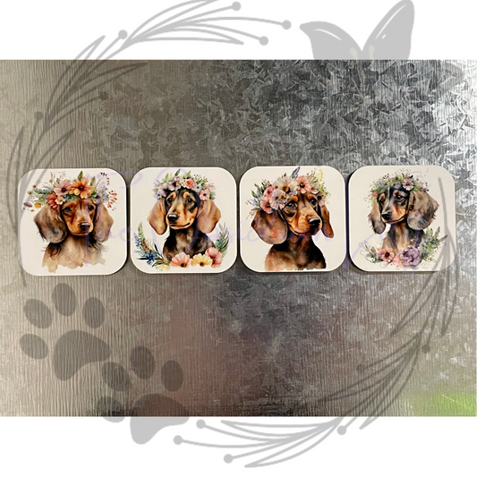 Dachshund 2” Magnets - Pack of 4