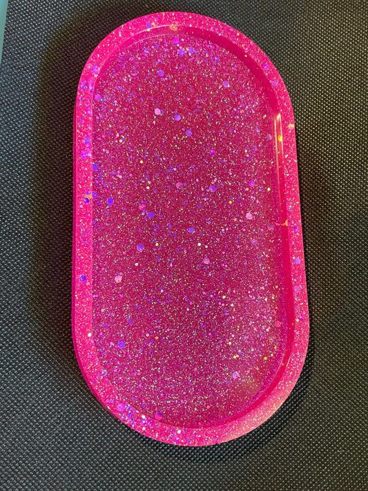 Pink & Purple Soap Dish/Jewelry Dish