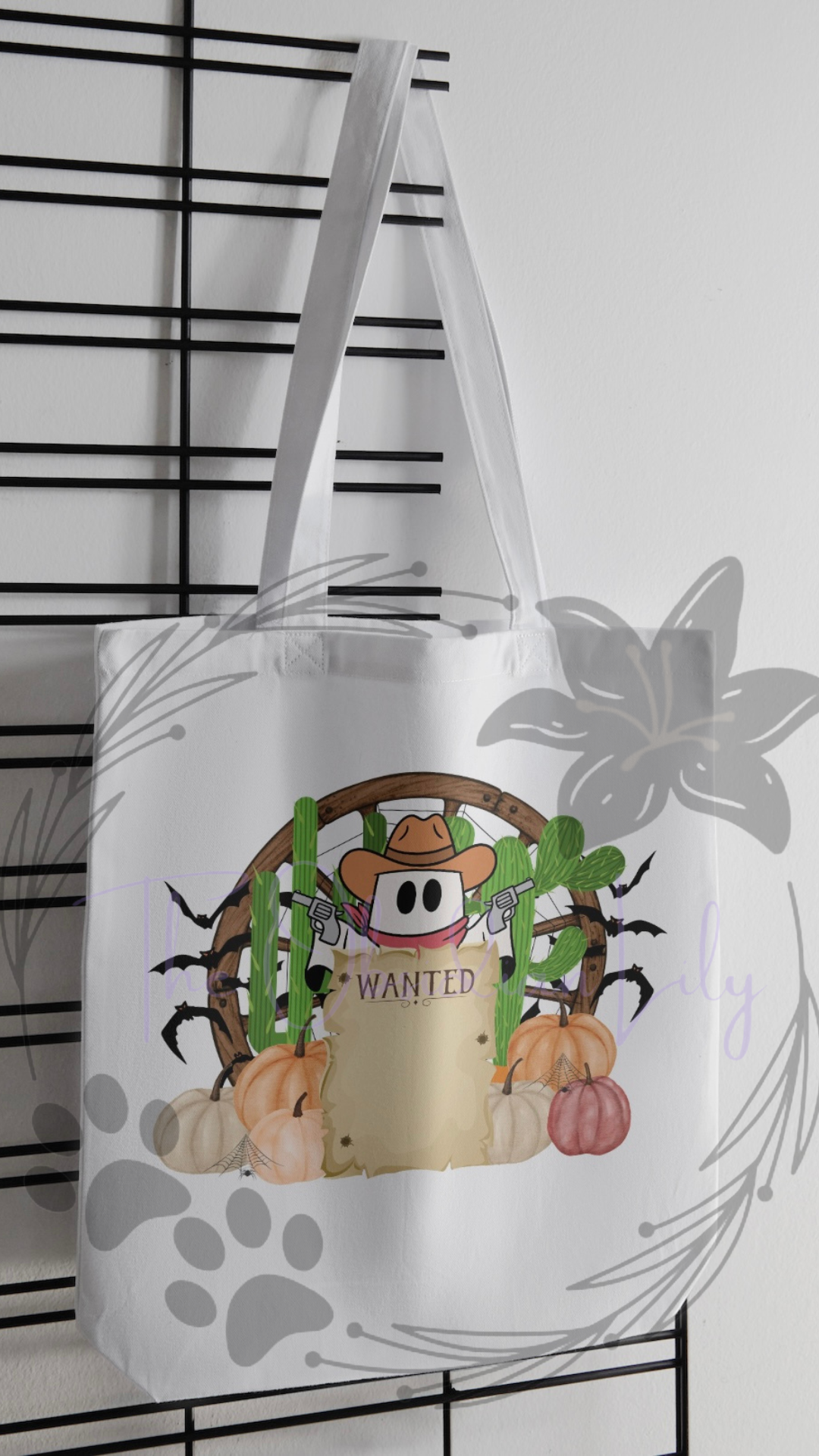 Cowboy Halloween Tote