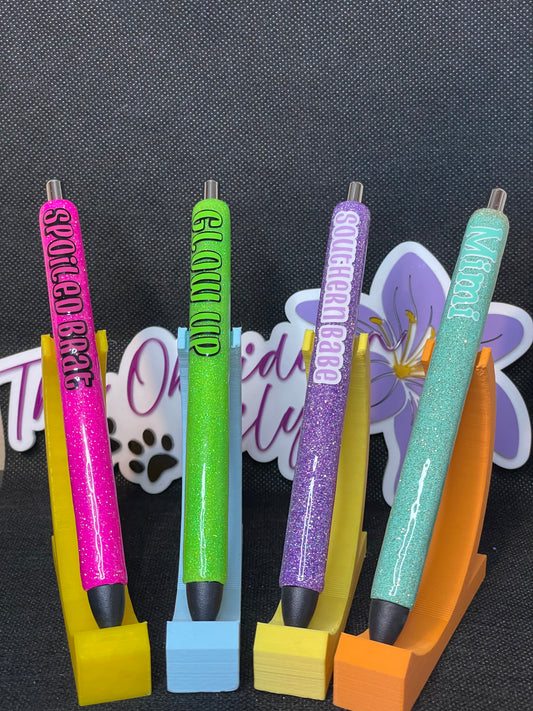 Custom Glitter/Non-Glitter Pens